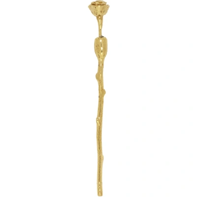 Alan Crocetti Gold Rosetta Earring