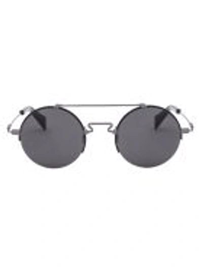 Yohji Yamamoto Sunglasses In Gun Grey