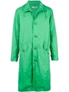 OPENING CEREMONY HOODED TRENCH COAT