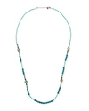 Armenta Old World Pearl Mixed-bead Long Necklace, 36"l In Yellow/black