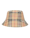 BURBERRY CHECK BUCKET HAT,BURF-WA14