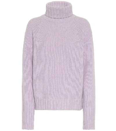 Philosophy Di Lorenzo Serafini Wool-blend Sweater In Purple