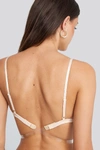 FREEBRA LOW BACK STRAP WHITE