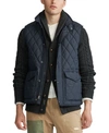 Polo Ralph Lauren The Iconic Quilted Vest In College Navy