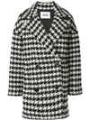 MSGM HOUNDSTOOTH PEACOAT