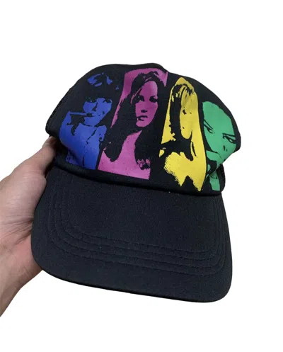 Pre-owned 20471120 X Beauty Beast Revoltage Trucker Cap Hysteric Glamour Style In Black
