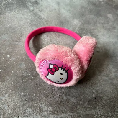 Pre-owned 20471120 X Hysteric Glamour Y2k Hello Kitty Vintage Pink Headphones Hat