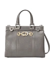 Gucci Zumi Tote Bag In Grau