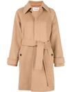 DIANE VON FURSTENBERG LIA BELTED COAT