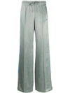 OFF-WHITE IRIDESCENT SIDE PANELLED TROUSERS