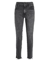 Moussy Vintage Westcliffe High Waist Skinny Jeans In Charcoal Denim