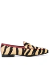 GUCCI ZEBRA HORSEBIT LOAFERS