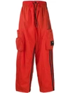 Y-3 LOOSE-FIT TRACK TROUSERS