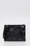 Bao Bao Issey Miyake Small Lucent Crossbody Bag In Nero
