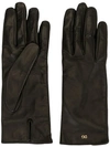 DOLCE & GABBANA LOGO DETAIL SHORT GLOVES