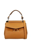 GIVENCHY MYSTIC SMALL SHOULDER BAG IN BEIGE LEATHER,11064438