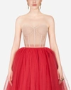 DOLCE & GABBANA Short tulle bustier