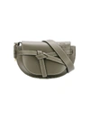 LOEWE Khaki green gate bum bag