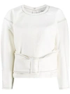 3.1 PHILLIP LIM / フィリップ リム TWILL BELTED PULLOVER TOP