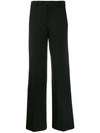 RED VALENTINO WIDE LEG PLEATED TROUSERS