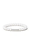 Le Gramme Le 47 Beaded Bracelet In Silver