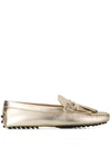 TOD'S FRINGED DRIVING LOAFERS