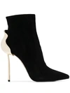 LE SILLA POINTED ANKLE BOOTS