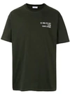 Ih Nom Uh Nit Logo & Quote Print Cotton Jersey T-shirt In Green