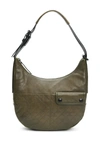 Frye Samantha Quilted Hobo Bag In Fatigue