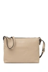 Marc Jacobs Leather Crossbody Bag In Light Slate