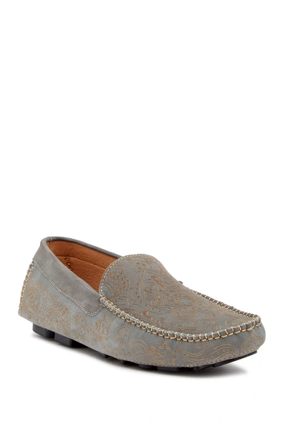 Robert Graham Neo Suede Loafer In Grey