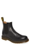 Dr. Martens' 2976 Slip Resistant Leather Chelsea Boots In Black