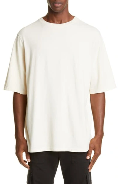 Billy Oversize T-shirt In Dusty White