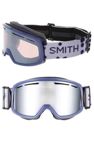 Smith Drift 178mm Snow Goggles - Dusty Lilac Dots/ Brown