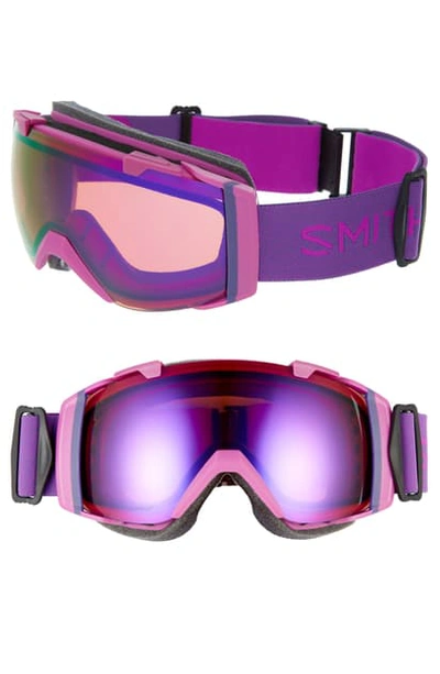 Smith I/o 155mm Snow/ski Goggles In Fuchsia/ Purple