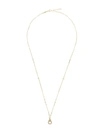 JACQUIE AICHE 14KT YELLOW GOLD AND DIAMOND BAR CHAIN NECKLACE