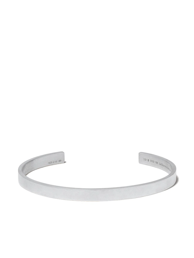 Le Gramme Le 15 Grammes Ribbon Bracelet In Silver