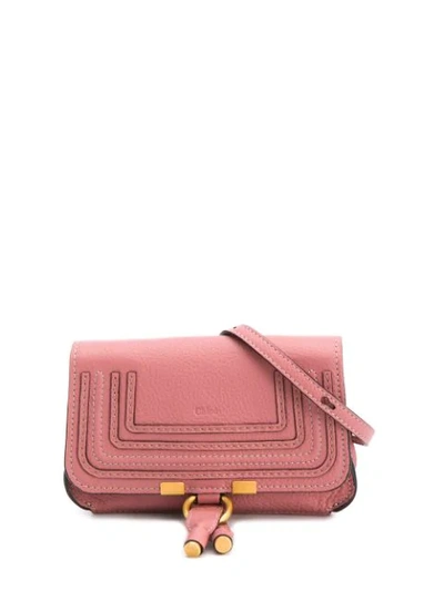 Chloé Marcie Convertible Belt Bag In Pink