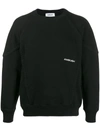 Ambush Logo Print Sweatshirt In Black