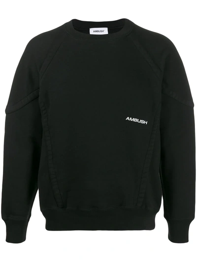 Ambush Logo Print Sweatshirt In Black