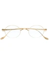 HAFFMANS & NEUMEISTER 102240 GOLD-TONE GLASSES