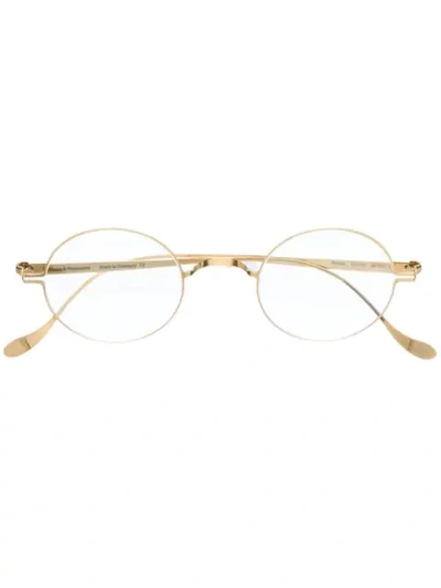 Haffmans & Neumeister 102240金框眼镜 In Gold