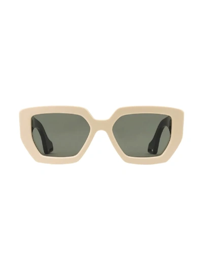Gucci Square Frame Sunglasses In Neutrals