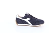 Diadora Blue Leather Sneakers In Blue