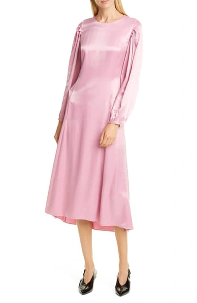 rodebjer pink dress Rodebjer Gisele Tie-dye Midi Dress