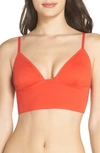 Free People Intimately Fp Sage Longline Bralette In Rose