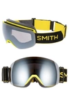 Smith Skyline 215mm Chromapop Snow Goggles In Black/ Yellow/ Grey