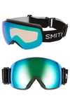 SMITH SKYLINE 215MM CHROMAPOP SNOW GOGGLES - BLACK/ GREEN,SKY6CPGDFF19