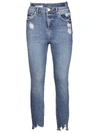 PINKO BLUE COTTON JEANS,1X10ESY5A8PJD