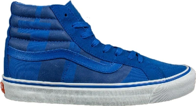 Pre-owned Vans Sk8-hi Undefeated Dodger Blue In Nautical Blue/white